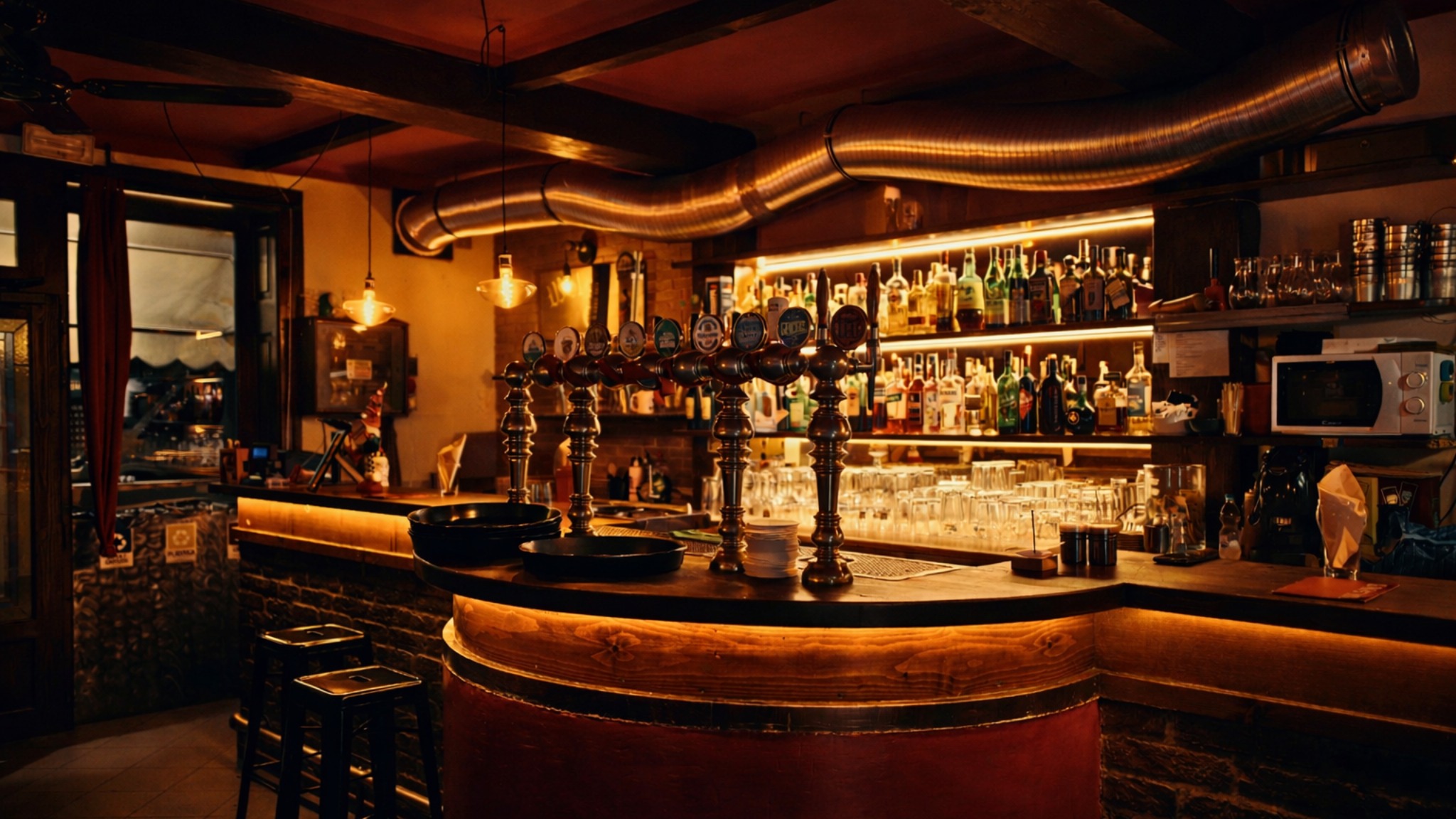 Bancone del Wilson's Pub